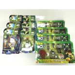 Collection of various Ben 10 figures. New and unop