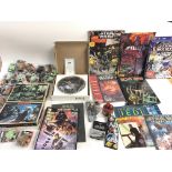 Large collection of various Star Wars items includ