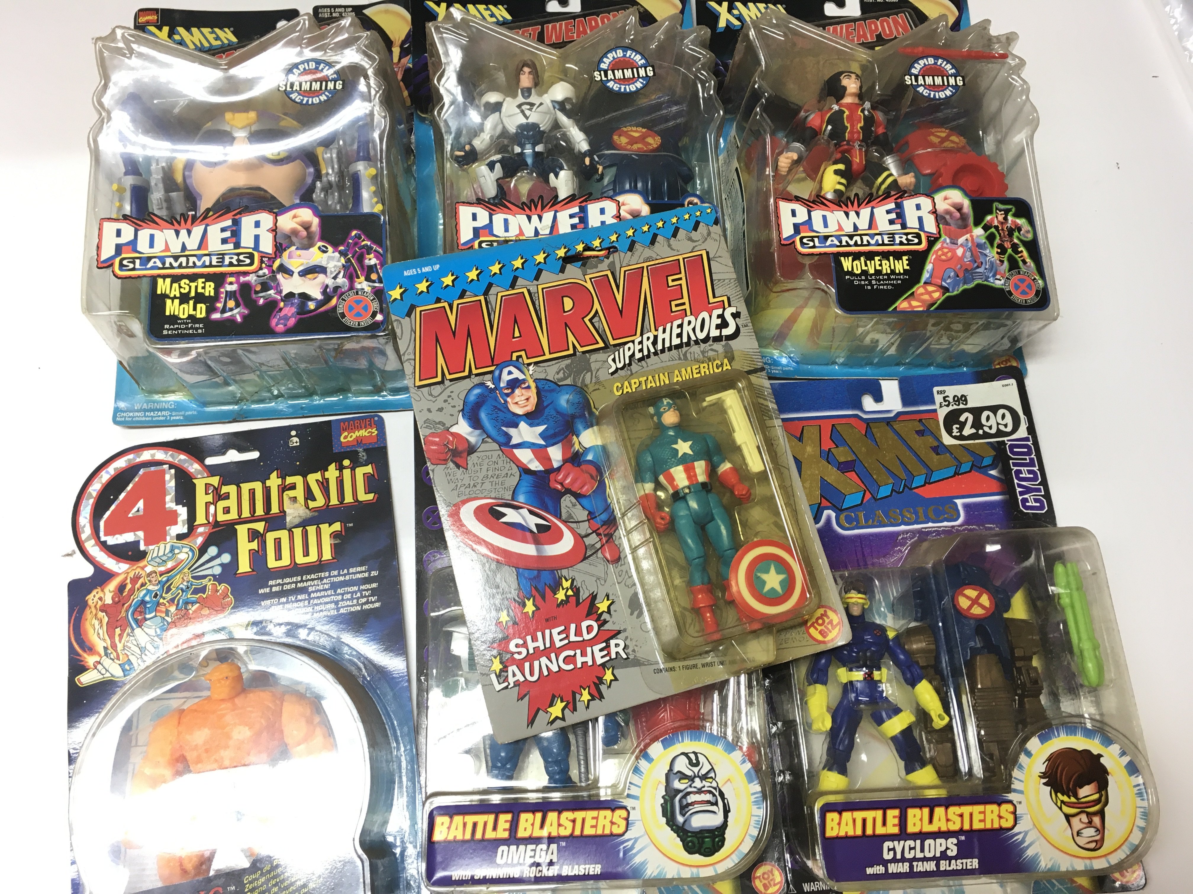A Box Containing a Collection of Carded X-Men Figures etc. - Image 2 of 3