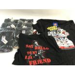 Collection of various t shirts. No reserve.