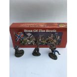 Conte Sons of the South. Wounded Command set (#SOS-002). 3 figures. Boxed - NO RESERVE