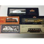 A Collection of 2 Bachmann Coaches. And 3 Locomotives. No Reserve. 00 Gauge.