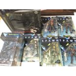 A Box Containing a Collection of Spawn Figures and a Sleepy Hollow Boxed Figurine. By McFarlane