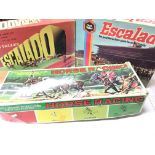 2 X Chad Valley Escalade Games and a Shinsei Horse Racing Game.(3)