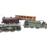 A Collection of 0 Gauge Trains and A coach. No Res