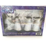 A Boxed Dapol Doctor Wh Dalek Collectors Edition Figure Set - NO RESERVE