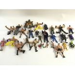 Collection of various playworn figures. No reserve