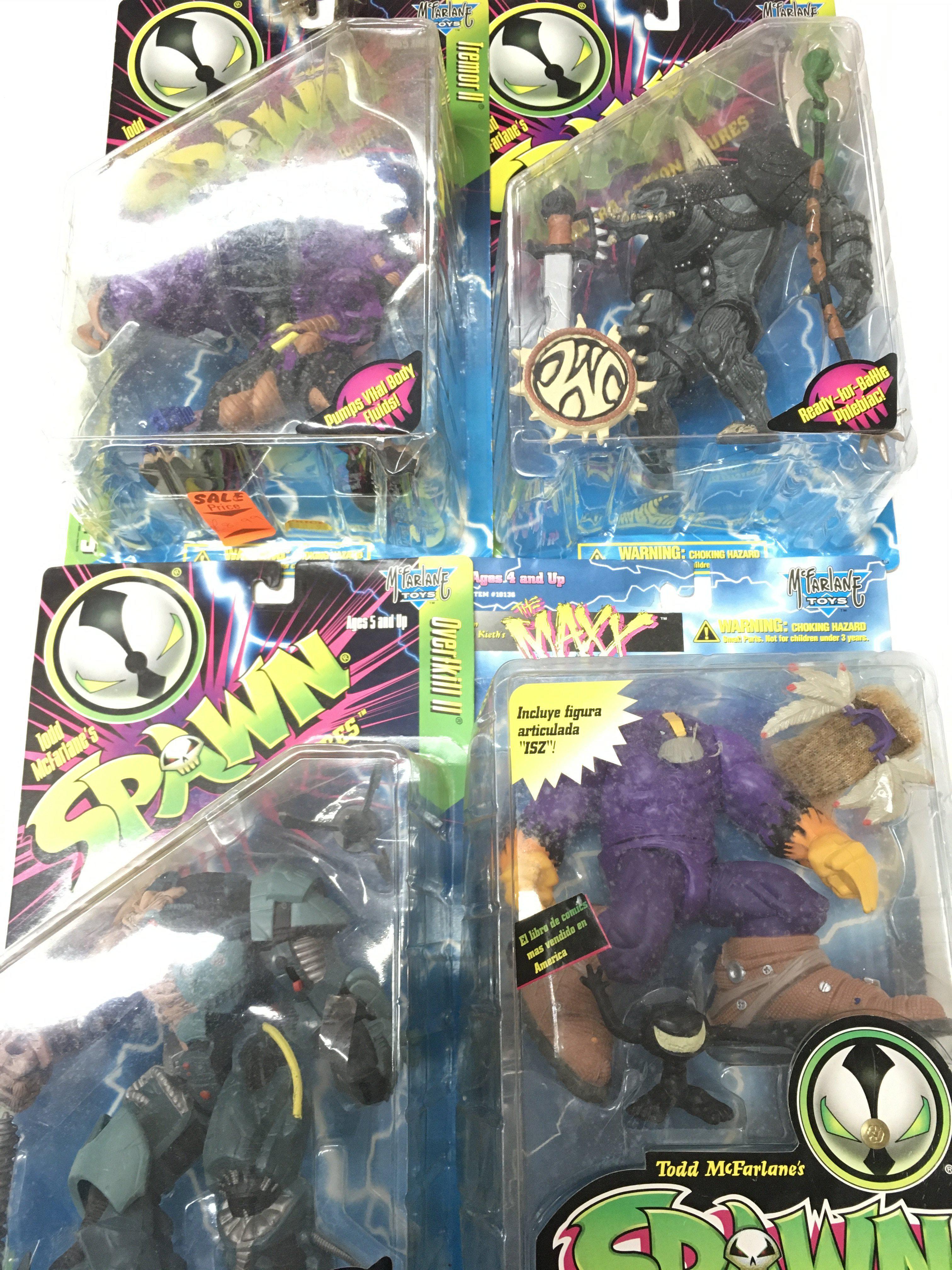 A Collection of Mcfalane Spawn Figures All Carded. - Image 2 of 2