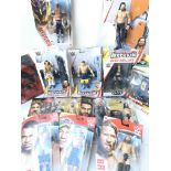 A Collection of WWE Figures including a Rare Under