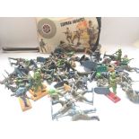 A Collection of Britains and Airfix Plastic Soldiers - NO RESERVE