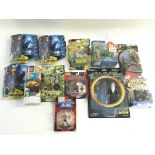 Collection of various figures including avatar - B