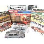 A Collection Of Model kits including Matchbox. Rev