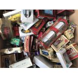 A Box Containing a collection of Mach ox models of Yesteryear.Lledo.etc - NO RESERVE