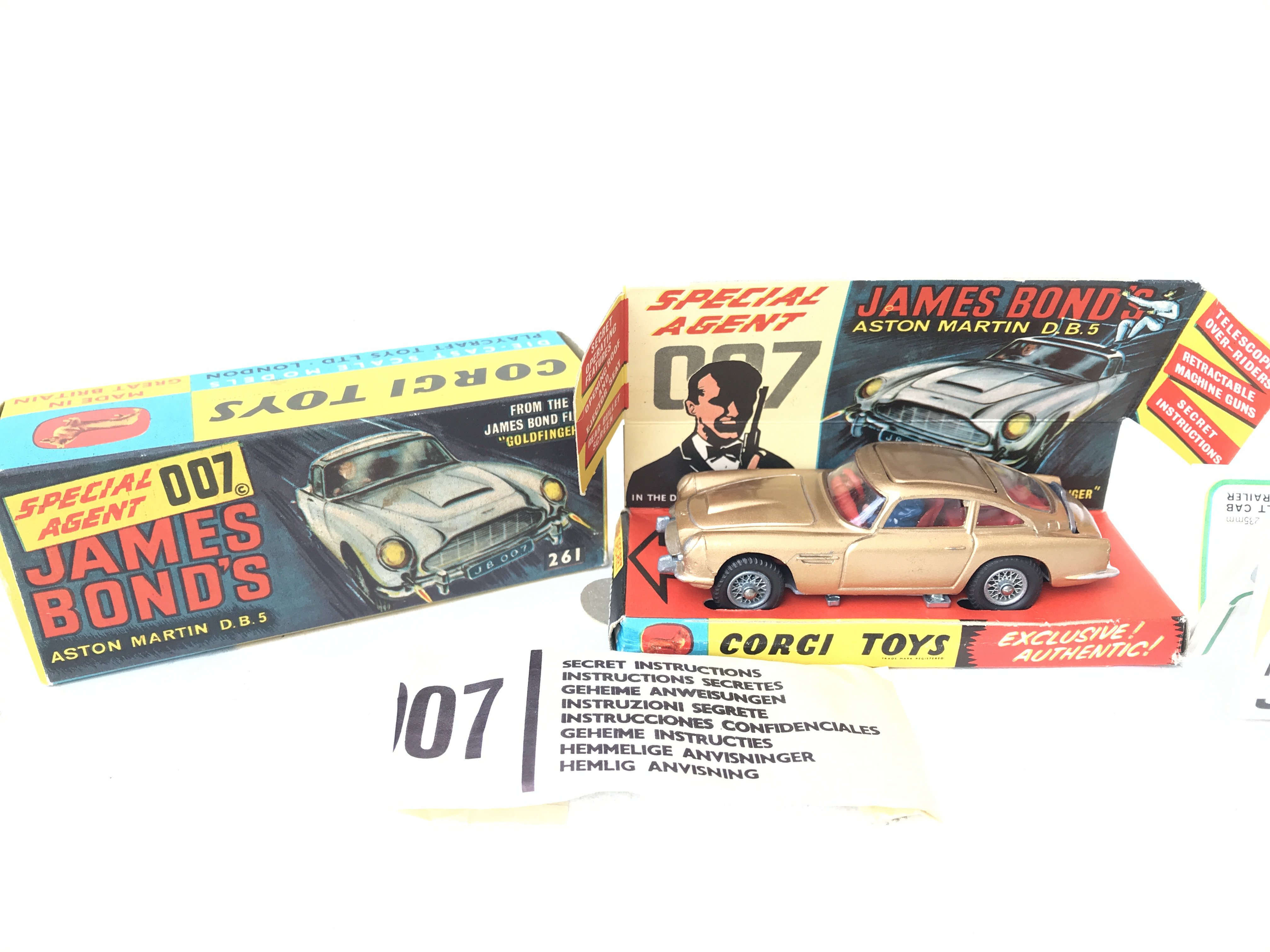 A Boxed Corgi James Bond Aston Martin with Secret - Image 2 of 3