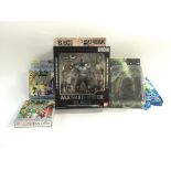 Masked rider blade figure. Boxed. 2 x munchkin car