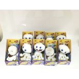 9 x storytime tiny planet soft toys. No reserve.