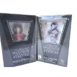 2 X Star Wars Gentle Giant Mini busts including Qu