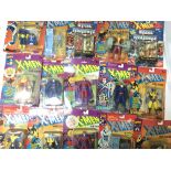 A Box Containing a Collection of Carded X-Men Figures etc.