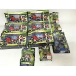 Collection of Ben 10 figures and vehicles. New.
