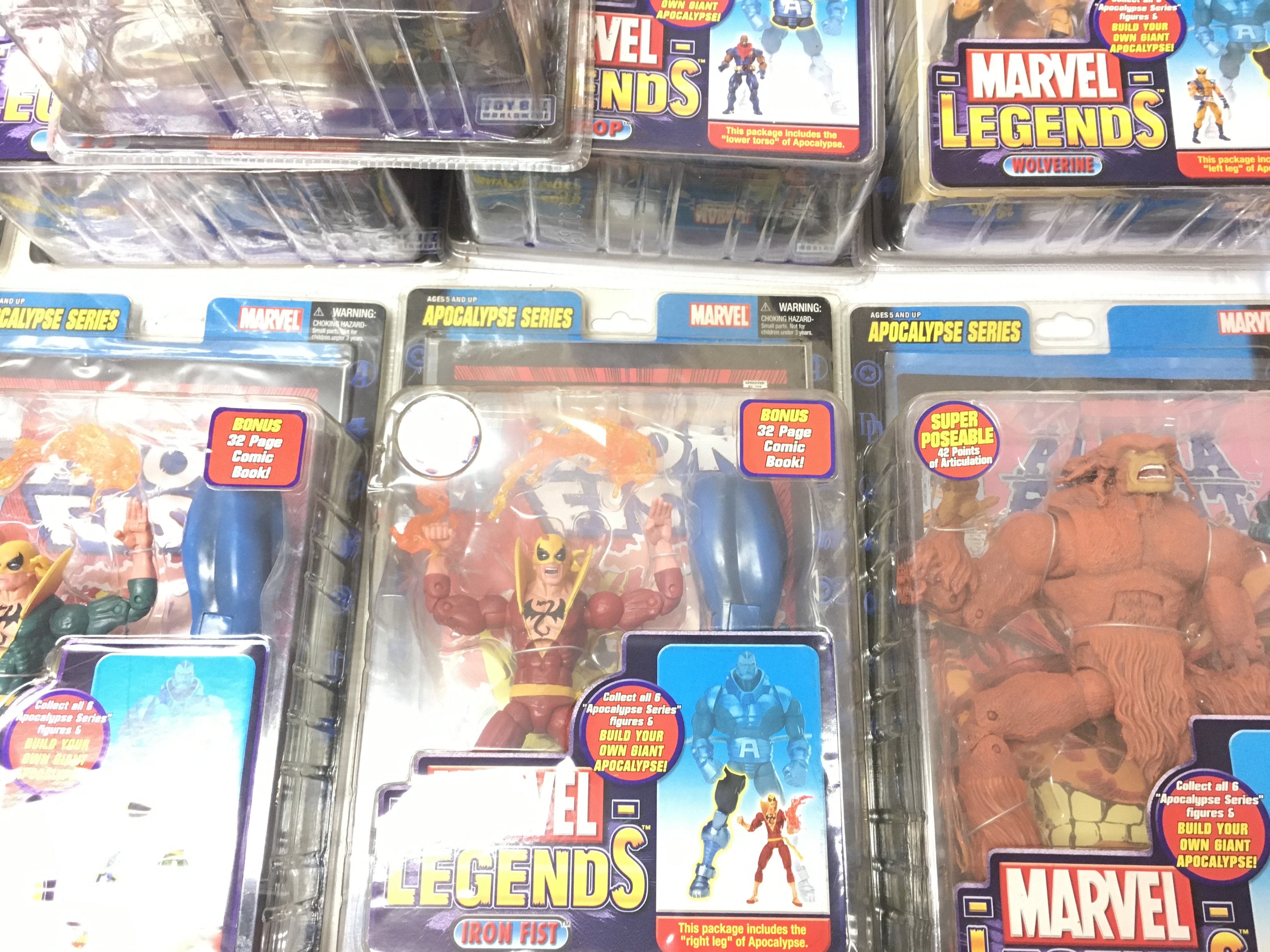 A Box Containing a Collection of Marvel Legends Figures. - Image 3 of 5