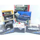 A Collection of Mostly Police Diecast Vehicles inc