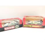 2 X Spanish Scalextric Cars. A Williams FW-07 F.1 #4068 and a Ferrari F1/87 M2000 #F-3000 Both boxed