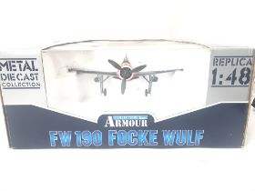 A Boxed Collection Armour FW 190 Focke Wulf. Scale