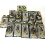 Collection of various Lord of the rings carded fig
