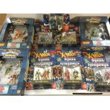 Collection of X-men toys - boxed Heavy metal Hero's die cast. Boxed.