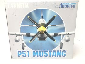 A Collection Armour P51 Mustang 1:48 Scale Boxed.