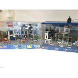 Two large city Lego display sets. No reserve.