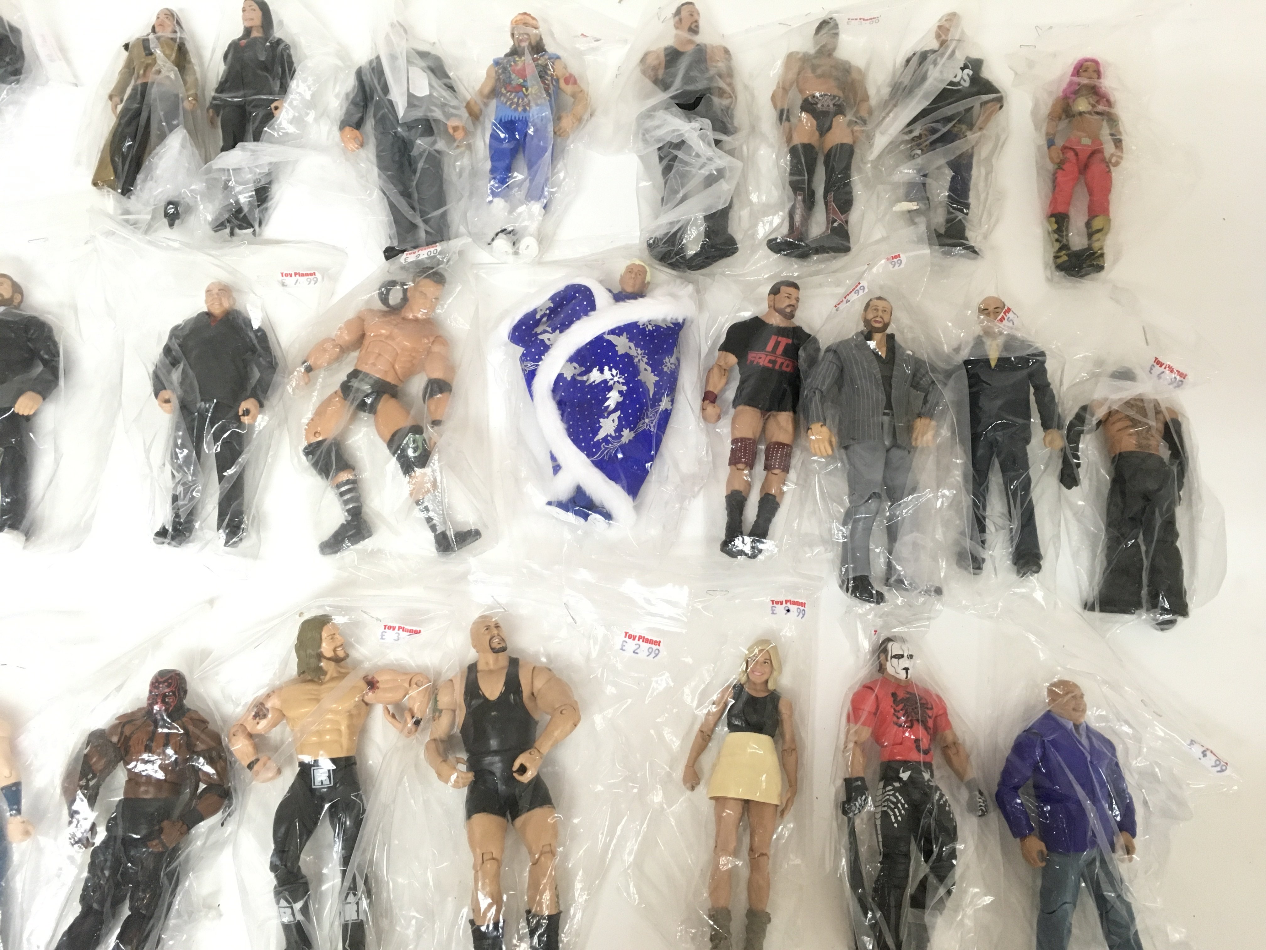 Large collection of WWE wrestling figures. Various - Image 3 of 4