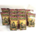 10 x various teenage mutant ninja turtles. Boxed.