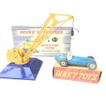 A Dinky Supertoys Goods Yard Crane #973 and a Talb