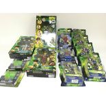 Collection of various Ben 10 figures. Boxed. No re