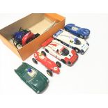A Collection of 5 Loose Vintage Scalextric Cars. No Reserve.