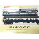 A Boxed Hornby BR 4 Vep Class 423 set. #R3143 DCC