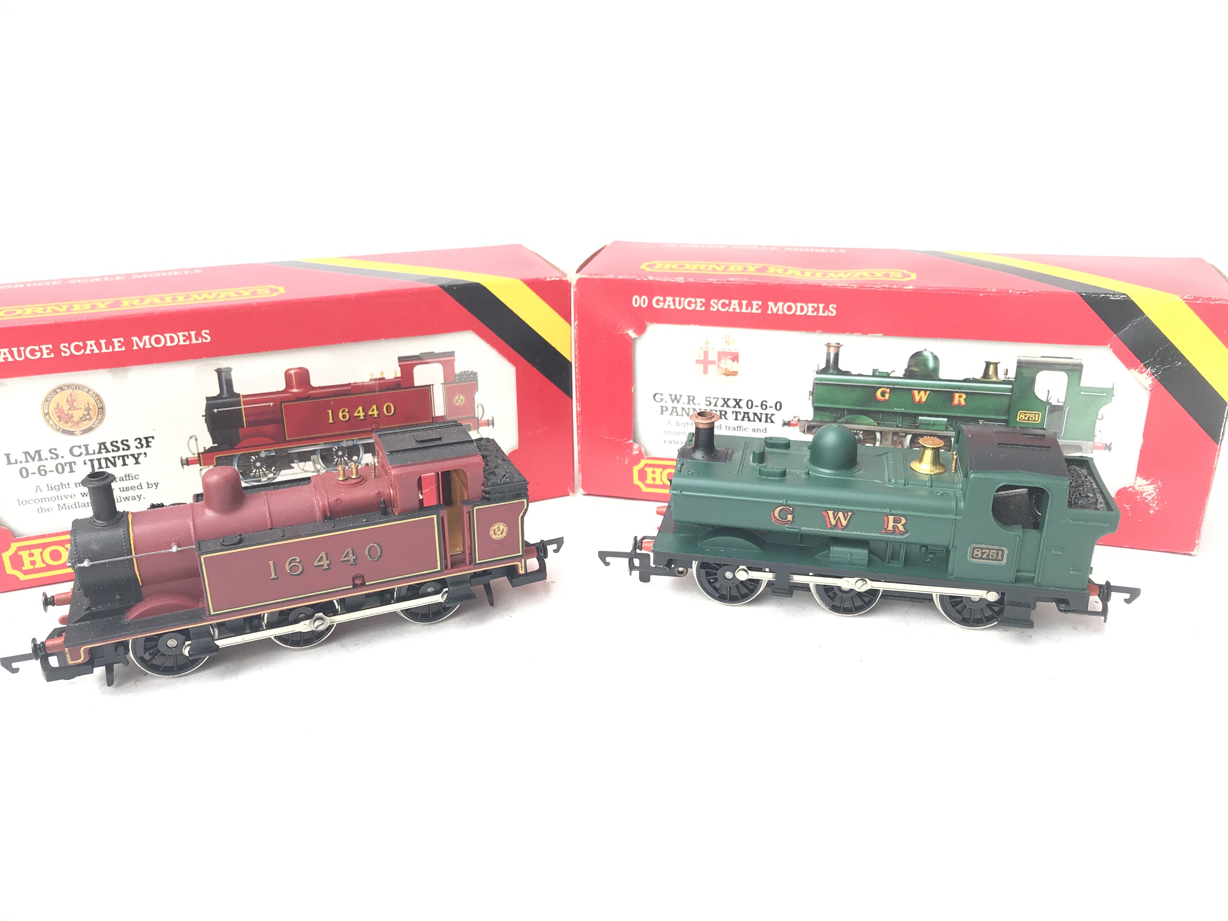 2 X Boxed Hornby Locomotives including LMS 0-6-0T