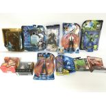 Collection of various carded figures. Including Lo