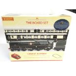 Hornby Orient Express BR 4-6-2 United States line merchant class locomotive. Boxed.