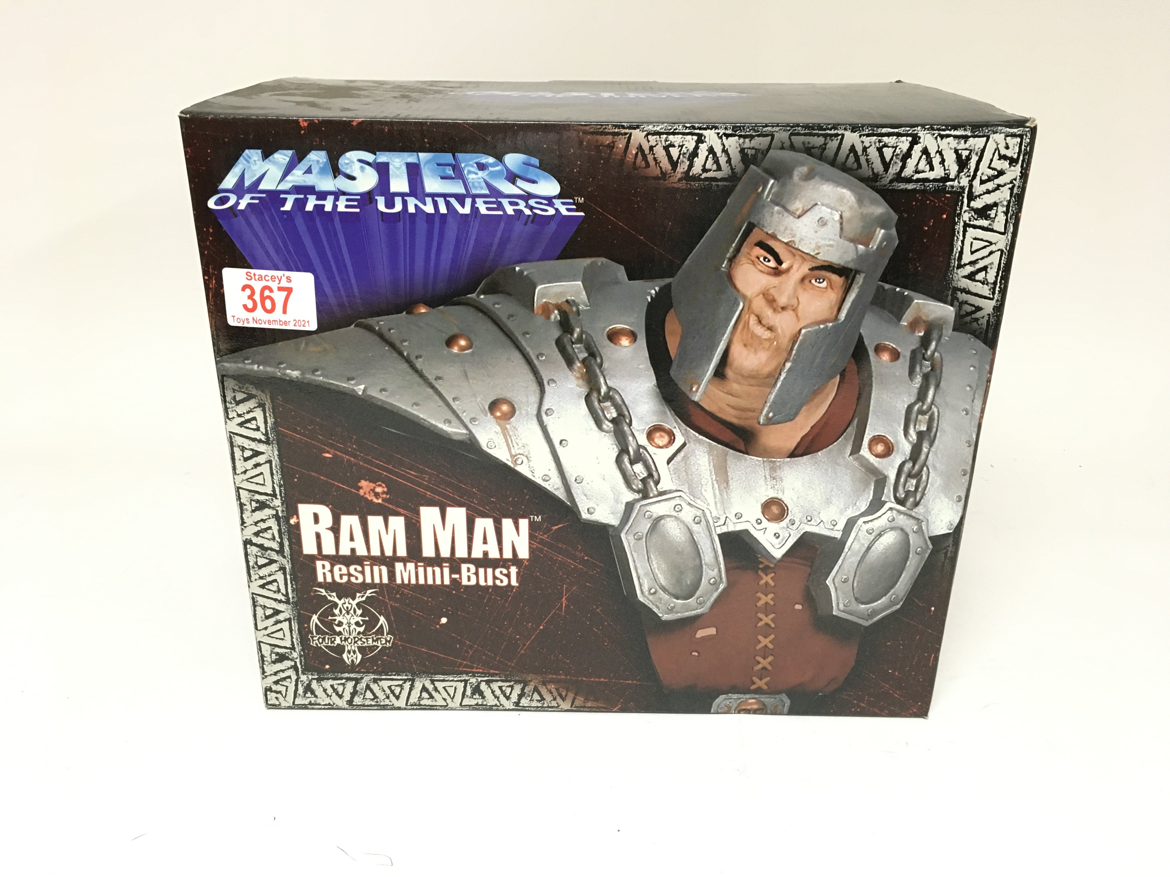 Ram man masters of the universe resin bust. 2347 o - Image 4 of 4