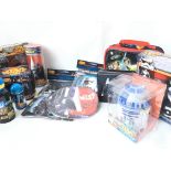 A Collection of Star Wars Merchandise including lu