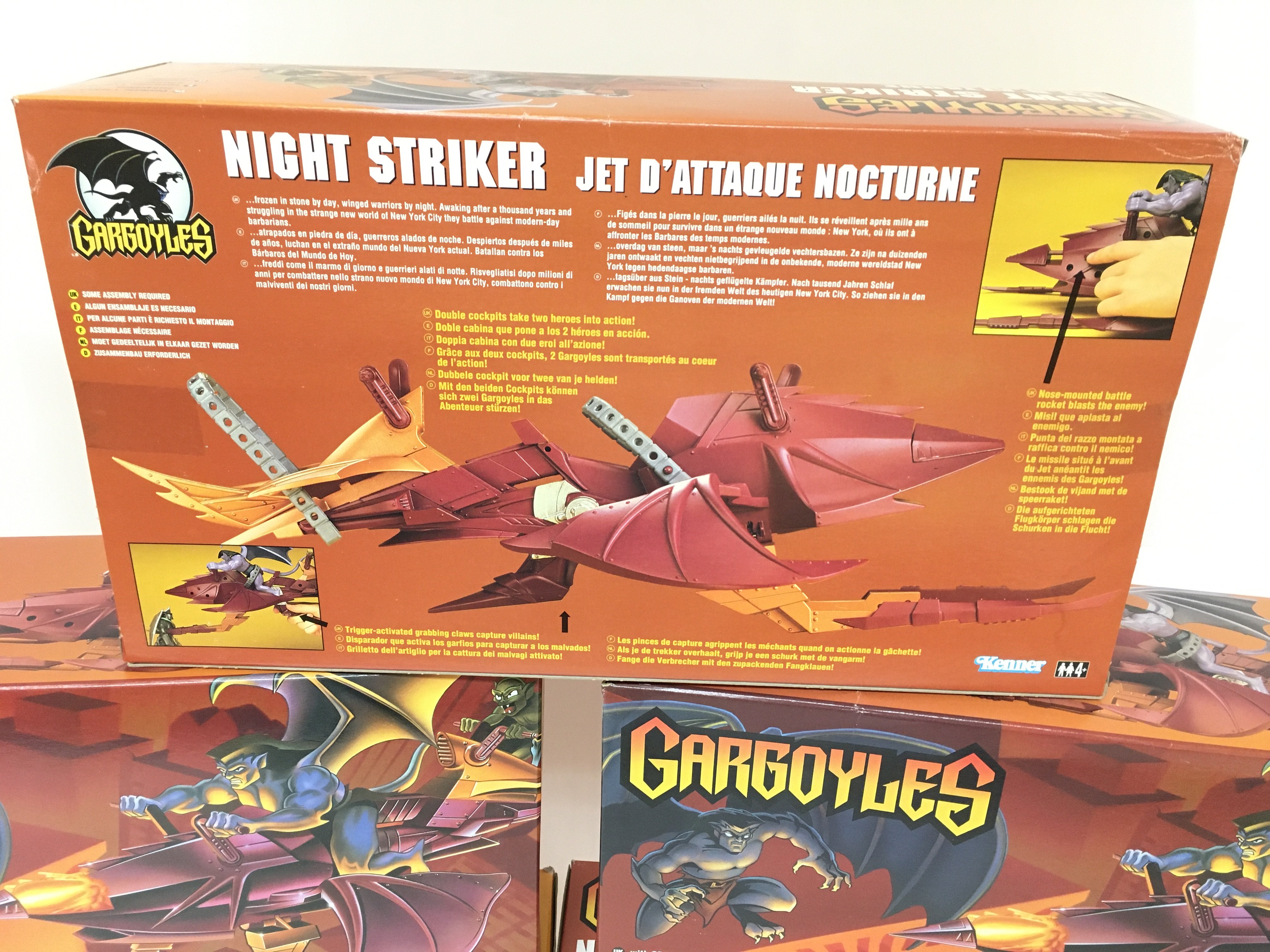 5 x gargoyle night striker. Boxed. No reserve. - Image 2 of 3