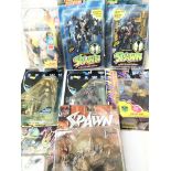 A Box Containing a Collection of Spawn Figures. Bo