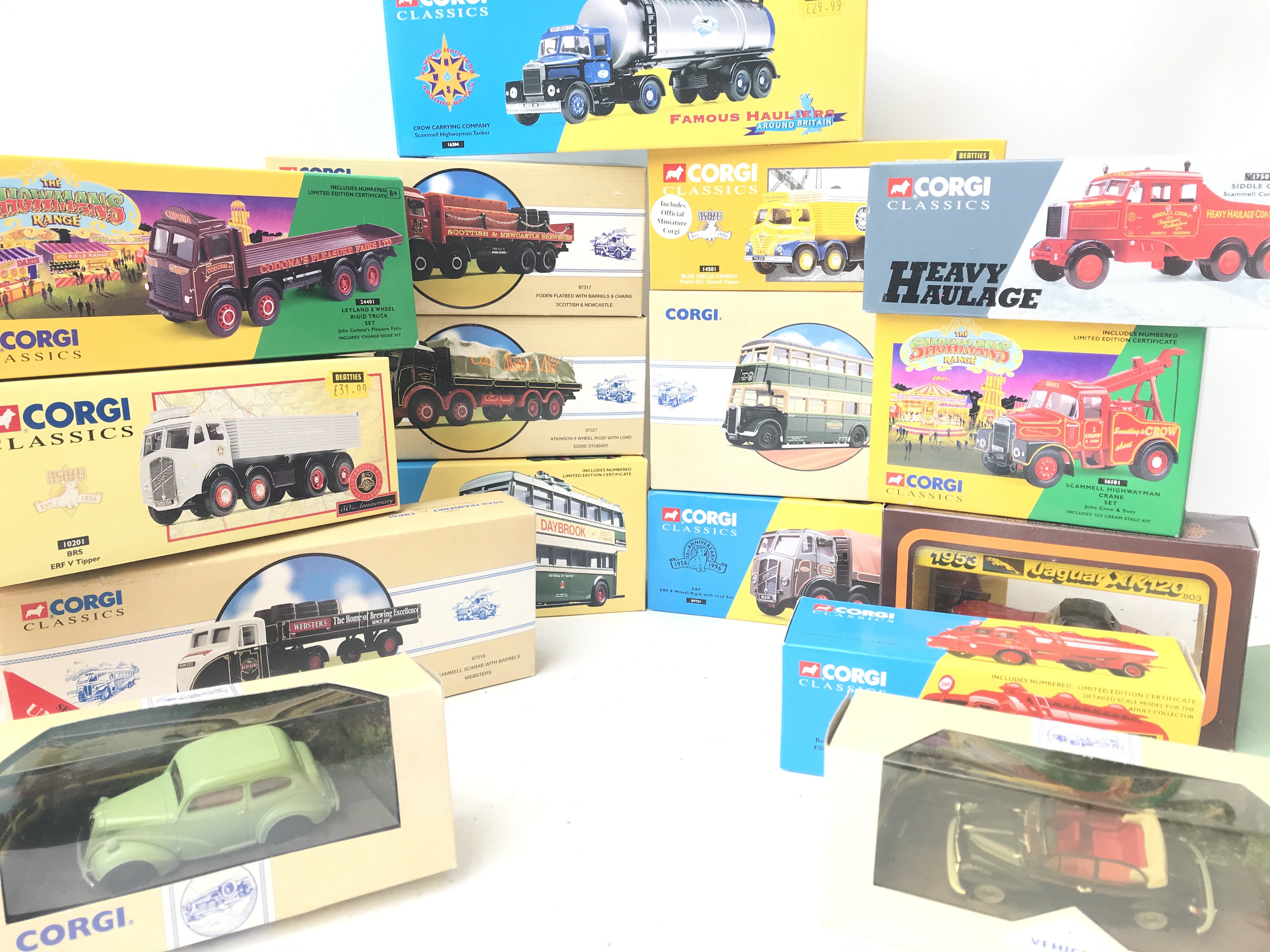 A Collection of Corgi Classics including the Showm