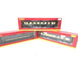 3 X Hornby Pullman Coaches Boxed. 3RD Class Parlou