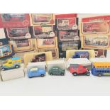 A collection of Lledo Models of Days gone.Exchange and Mart. Darling Buds of Mayand others - NO