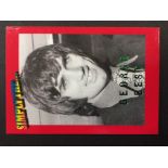 2003 George Best Jim Hossack Trade Card: Simply The Best. George Best Green Foil. Number 3 of only 6