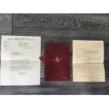 West Ham 1938 Football Letters + Memorabilia: Correspondence mainly sent by West Ham Director Mr