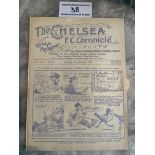 1929/30 Chelsea v West Brom Football Programme: Ex bound in excellent condition with no team
